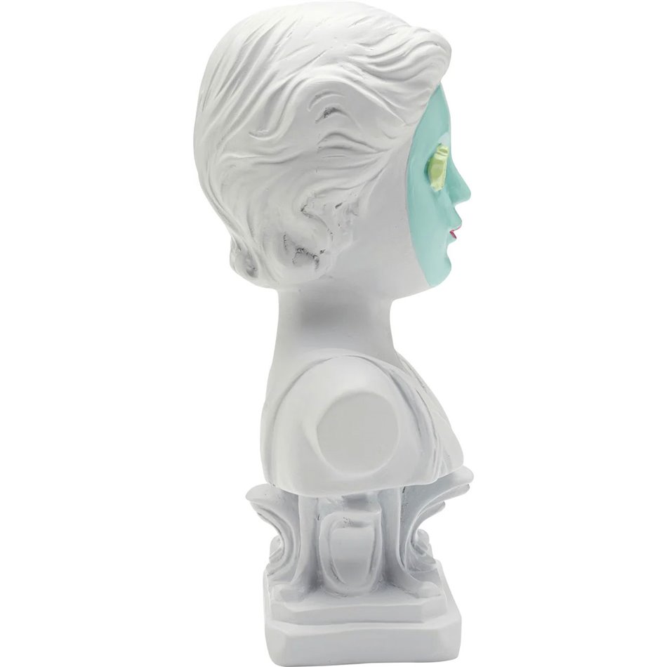 Deco figurine Cucumber mask, H20x9x11cm