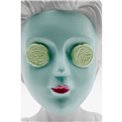 Deco figurine Cucumber mask, H20x9x11cm