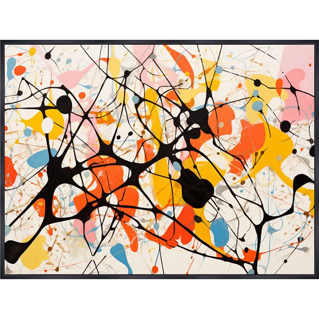 Canva Colour Explosion,120x80cm