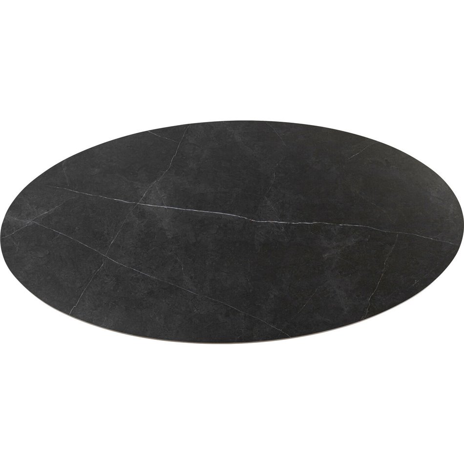 Обеденный стол Grande Possibilita, черный, H77x220x120cm