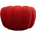 Swivel armchair Peppo Bloom, red, H66xD94см, высота сиденья 40см