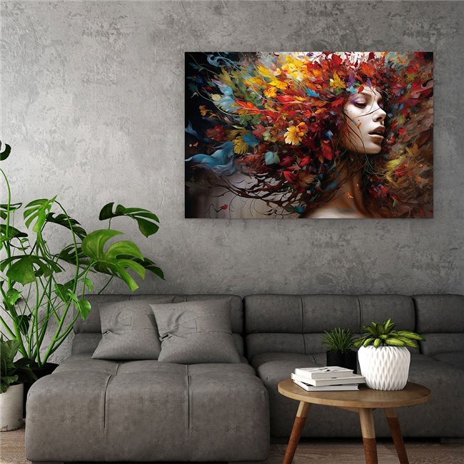 Klaaspilt Flower Dream, 80x120cm 