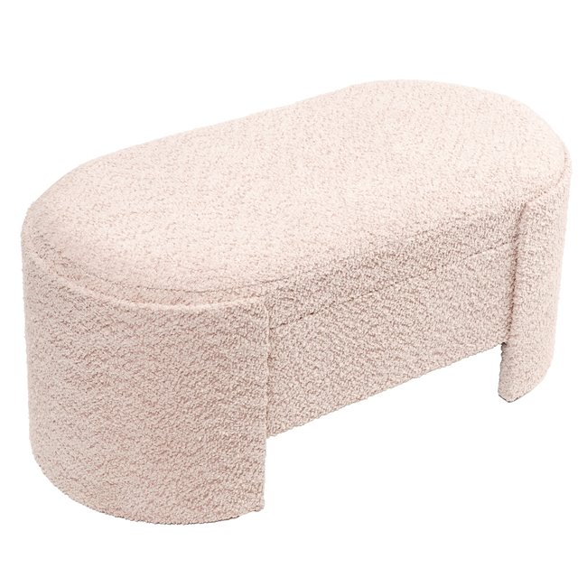 Скамья с ящиком для хранения Caldelari S, лиловый, H31x73x35cm