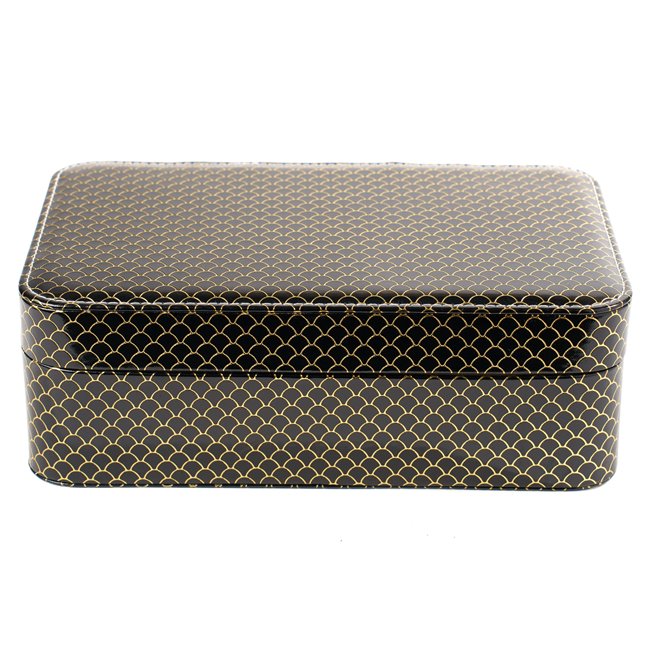 Jewelry Box Callera, black, 25x15x8cm