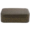 Jewelry Box Callera, black/golden color, 22x15x6cm