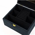 Jewelry box Calvello, black, 23.5x21x12cm