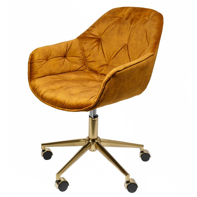 Office chair Slorino, 15 golden color, 58x63x78-88, seat height 44-54cm