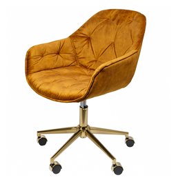 Office chair Slorino, 15 golden color, 58x63x78-88, seat height 44-54cm