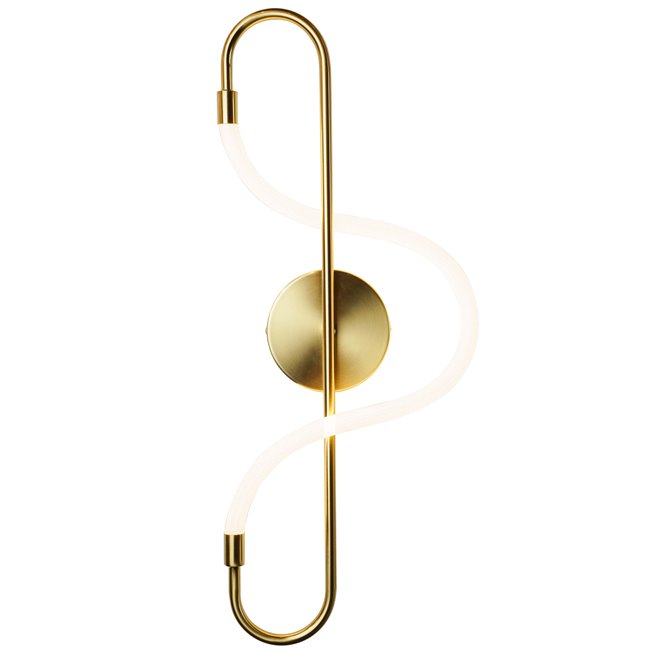Wall lamp Modena BS, brass, H59x23x9cm, LED 10W, 3000K, 550lm