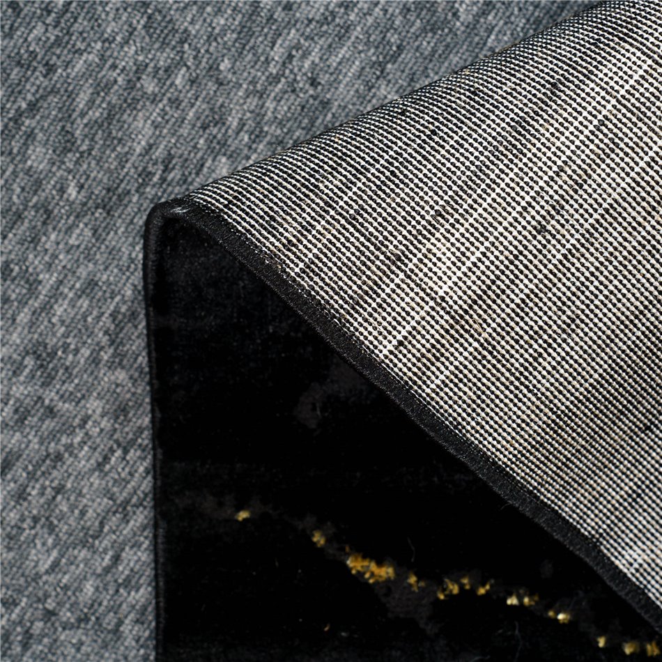 Ковер Larmaris, черный цвет, 80x300cm