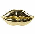 Wall hanging Lip gold,  H27x58x7cm