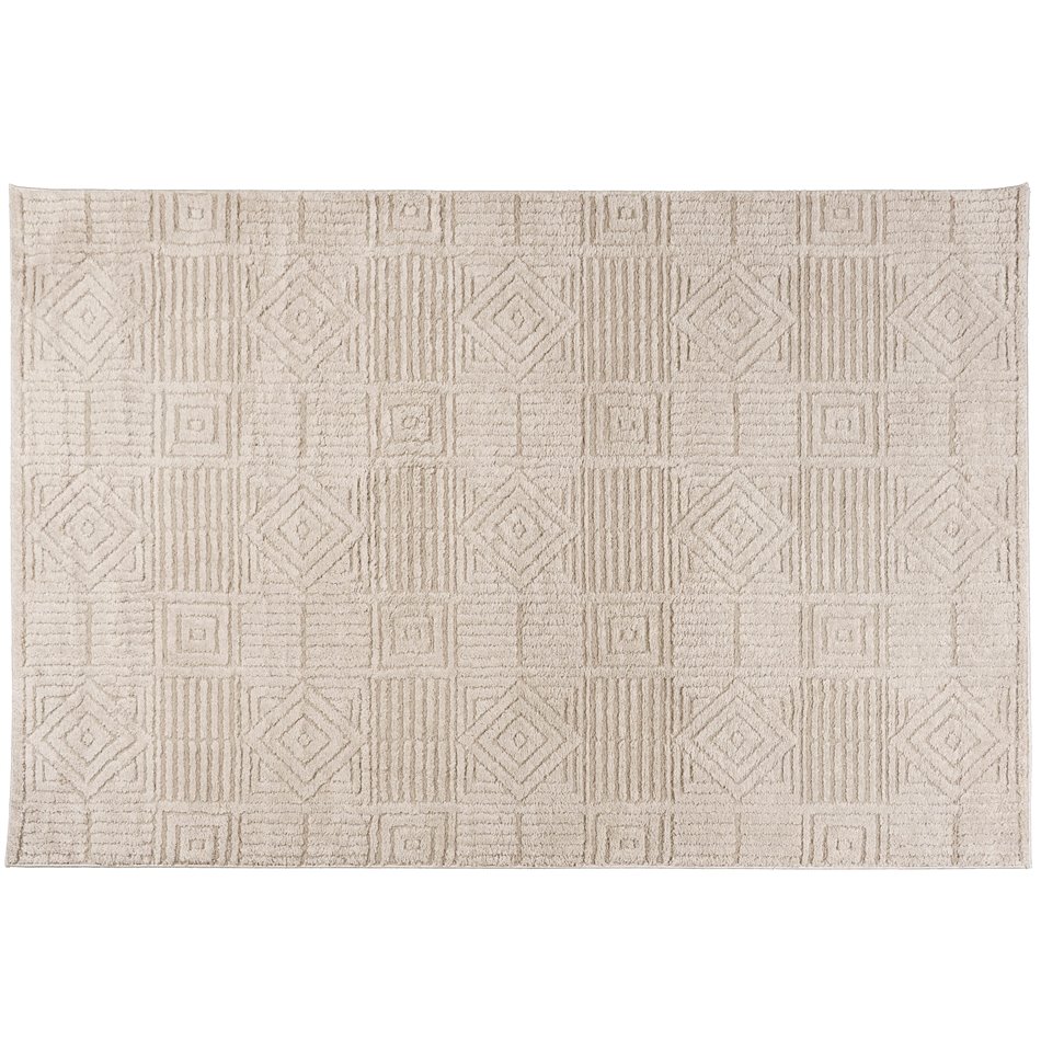 Carpet Alloy 22001/B6X/J, taupe color, 160x235cm