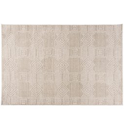 Carpet Alloy 22001/B6X/J, taupe color, 160x235cm
