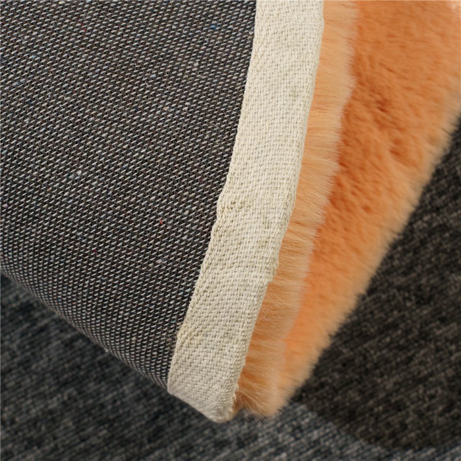 Carpet Laheaven, peach color, D120cm