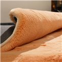 Carpet Laheaven, peach color, D120cm