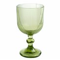 Wine glass Rigano, green, 350ml, H16cm, D9cm