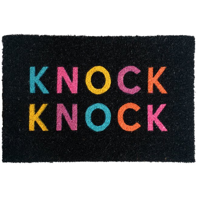 Door matt Knock, coconut, 60x40cm