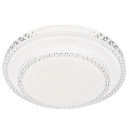 Pendant lamp Moerma, white,H8.8cm,D35cm, LED 24W, 3000-6000K