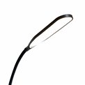 Floor lamp Monor, black, H145x20x4.7cm, LED 7W, 3000K, 590lm