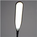 Floor lamp Monor, black, H145x20x4.7cm, LED 7W, 3000K, 590lm