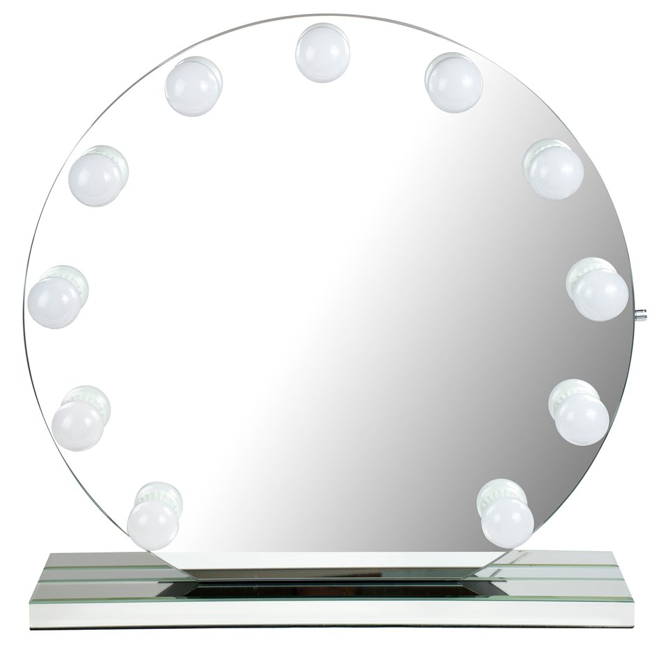 Lauapeegel Torano LED-iga, D70x6,5cm