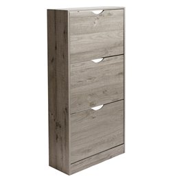 Shoe rack Chaus, grey, H119.5x60x23cm