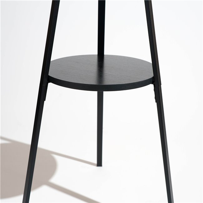 Bешалка для одежды MTL 9H METTY, черный, H180x44x42cm