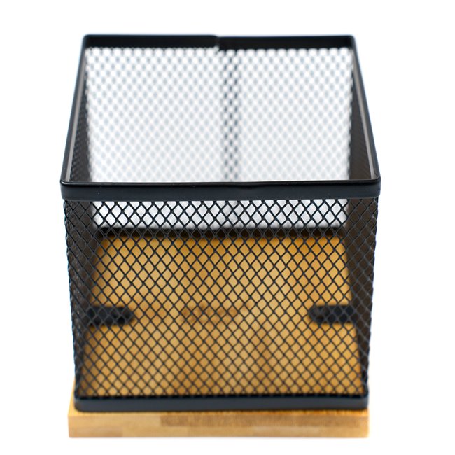 Pen pot MAYAJ, H10x10x10cm