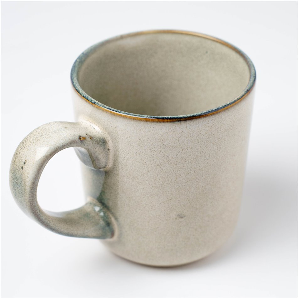 Кружка TERRE, зеленый, 420ml, H10x13.5x9.2cm