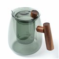 Teekann TWIS, klaas, 800ml, K14x16x11cm