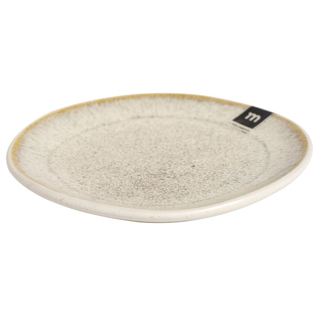 Dessert plate Calobra, creme, D16.6cm