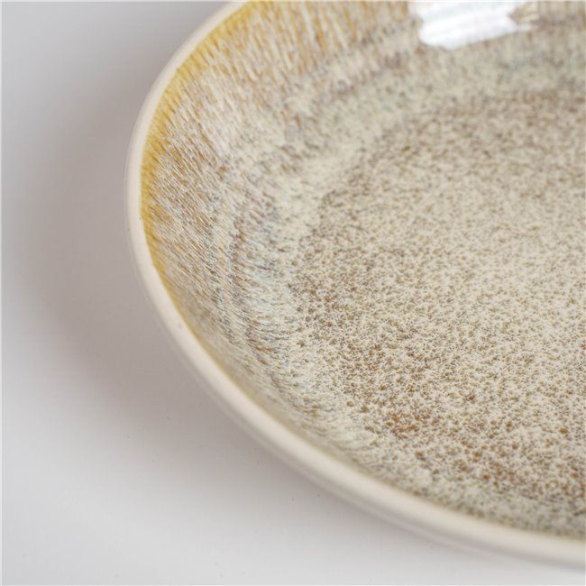 Taldrik CALOBRA, kreem, D22cm H4,7cm