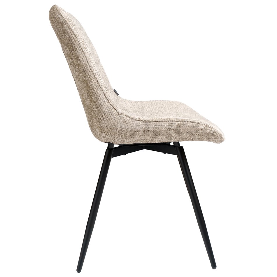 Söögitool Timmendorfo 30, pöörlev 180, hallikaspruun, H85x59x52cm, istumisosa kõrgus 45,5cm