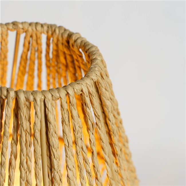 Настольная лампа Aissa, бежевая, H32cm D19cm, E27, 40W(MAX)