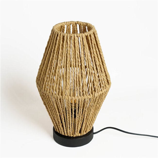 Настольная лампа Aissa, бежевая, H32cm D19cm, E27, 40W(MAX)