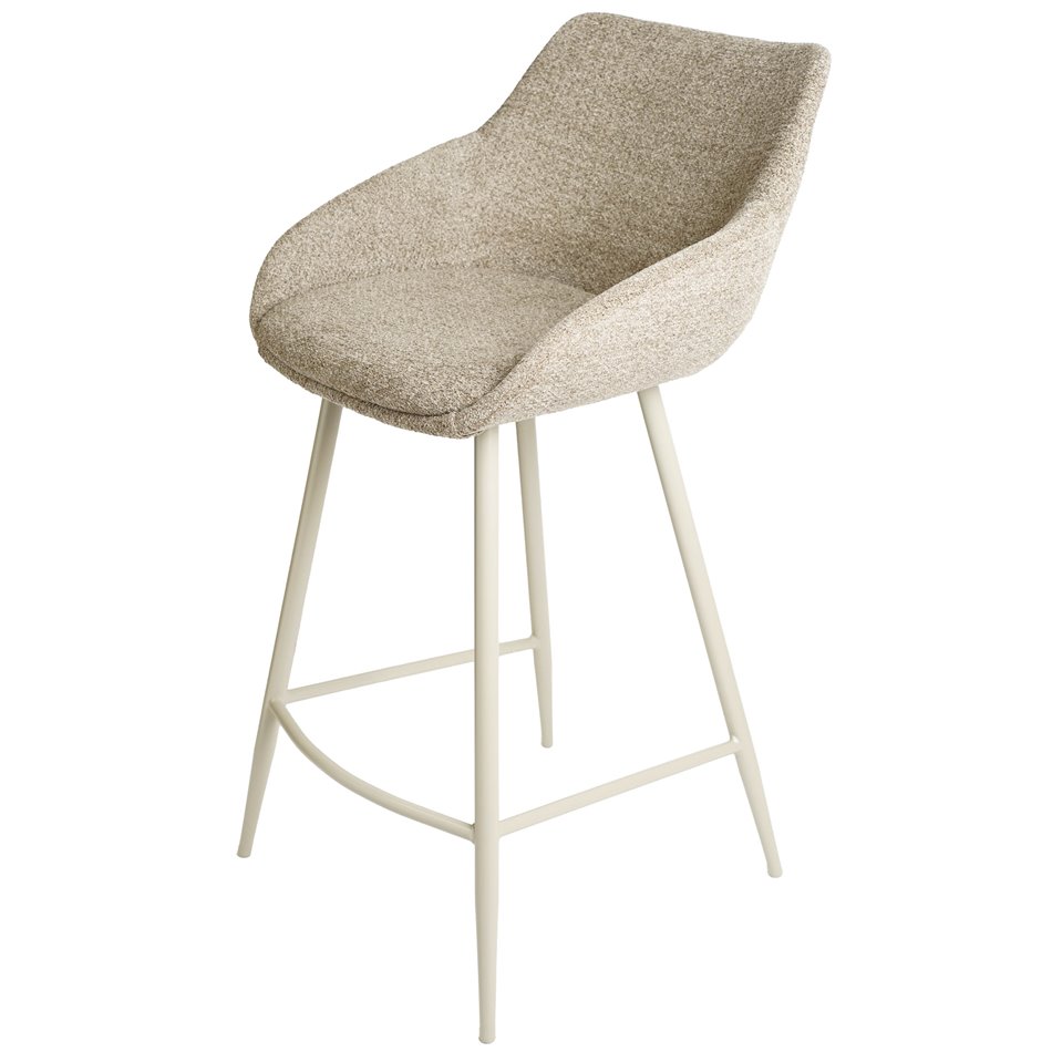 Барный стул Severin 18, бежевый, H96x54x51cm, высота сиденья 68cm