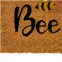 Door matt Bee, rubber/coir, 60x40cm