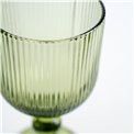 Veiniklaas Rigano, roheline, 350ml, H16cm, D9cm