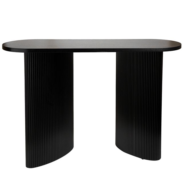 Konsoollaud Olova, must, 120x40cm H80cm