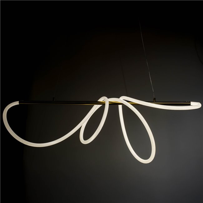 Потолочный светильник Modena, цвет латуни, H50-170x120cm, LED 30W, 3000K, 1650lm