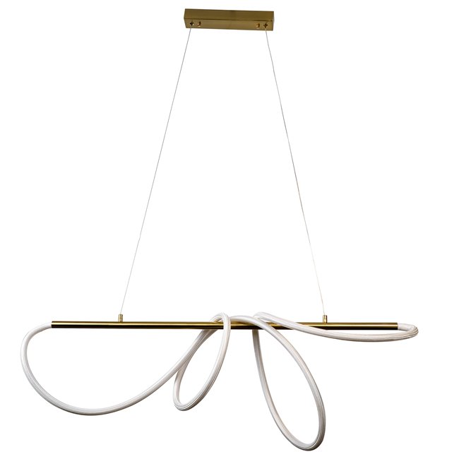 Потолочный светильник Modena, цвет латуни, H50-170x120cm, LED 30W, 3000K, 1650lm