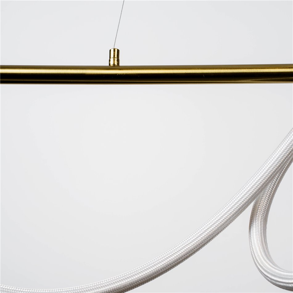 Потолочный светильник Modena, цвет латуни, H50-170x120cm, LED 30W, 3000K, 1650lm