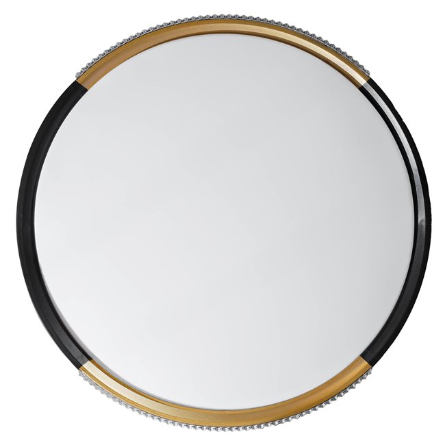 Потолочный светильник Mondeo, черный/золотой цвет, H6.5cm, D40cm, LED 36W, 3000-6000K, 1980lm