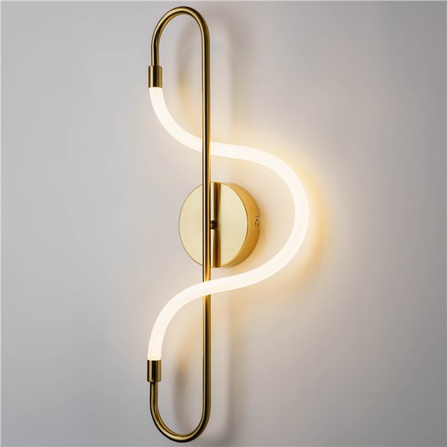 Wall lamp Modena BS, brass, H59x23x9cm, LED 10W, 3000K, 550lm