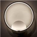 Wall  lamp Mo 1WH,  white, H33x28x7cm, LED 12W, 3000K, 660lm