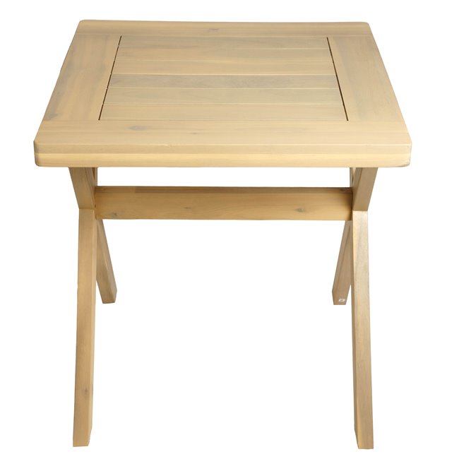 Laud XENIA, akaatsia puit, 76x70cm H70cm