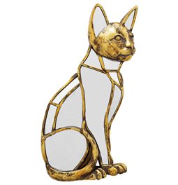 Wall object Cat Mirror, H38x24x3.5cm
