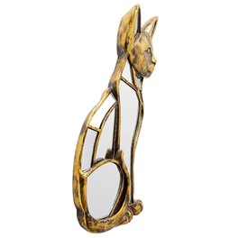 Wall object Cat Mirror, H38x24x3.5cm