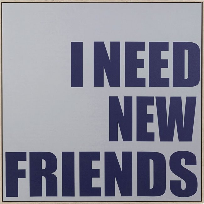 Pilt New Friends, 80x80cm