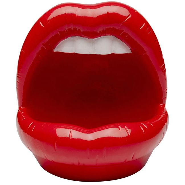 Декоративная фигура Lips, красный/белый, H21x21x20cm